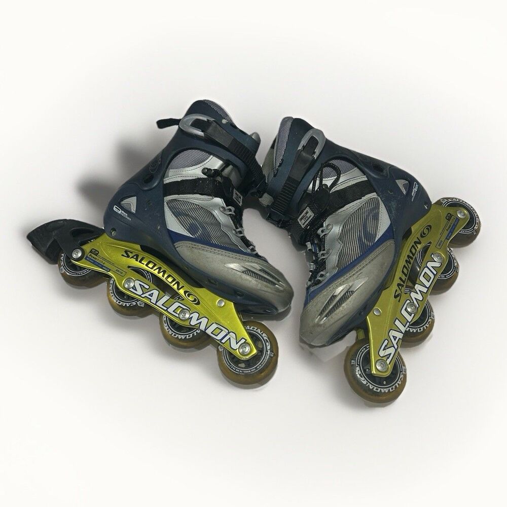 Salomon Men's 9.5 Inline Skates PowerArch DR110 Rollerblades Autofit IVO Wheels